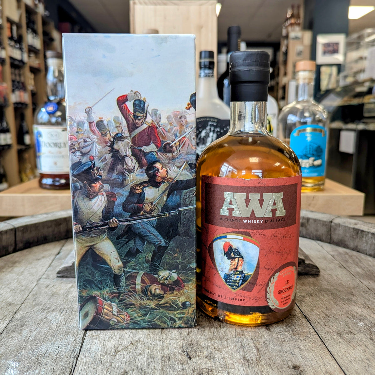 AWA Le Grognard, whisky blend d'Alsace
