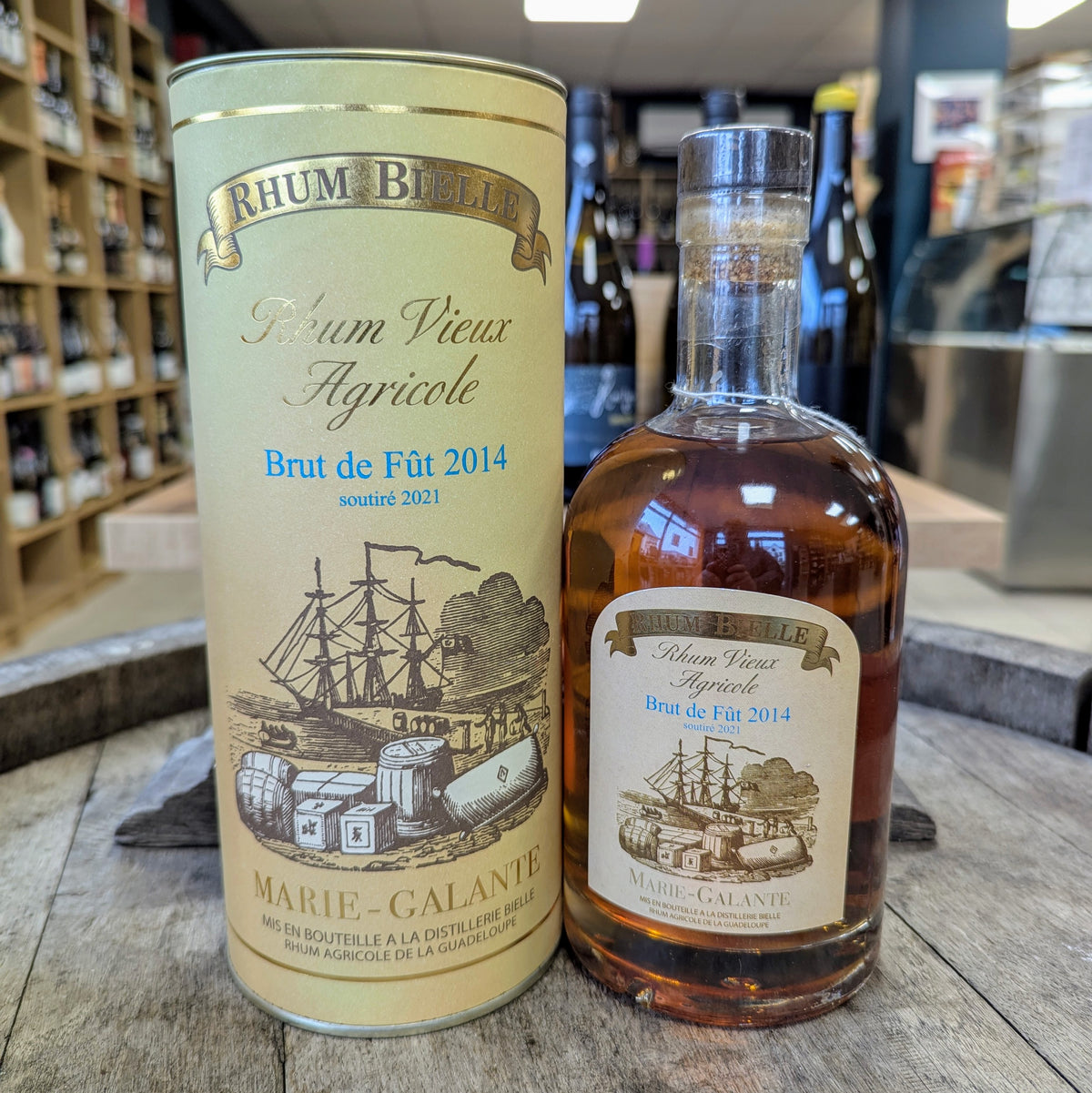 Rhum Bielle 7ans 2014, Guadeloupe