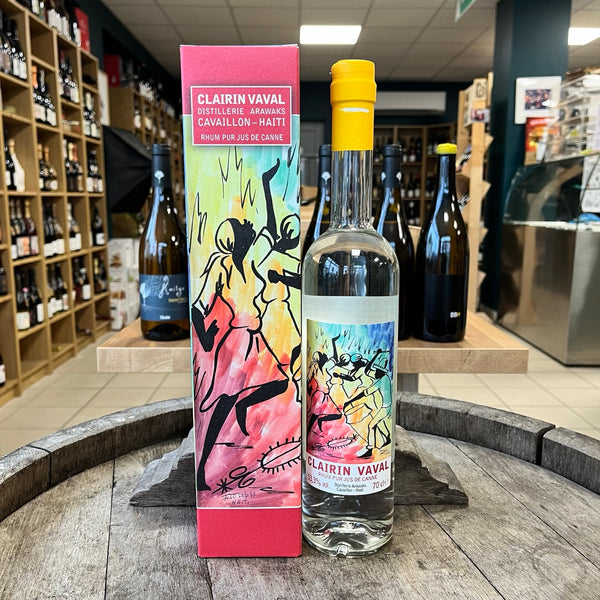 Clairin Vaval, rhum blanc agricole d'Haïti