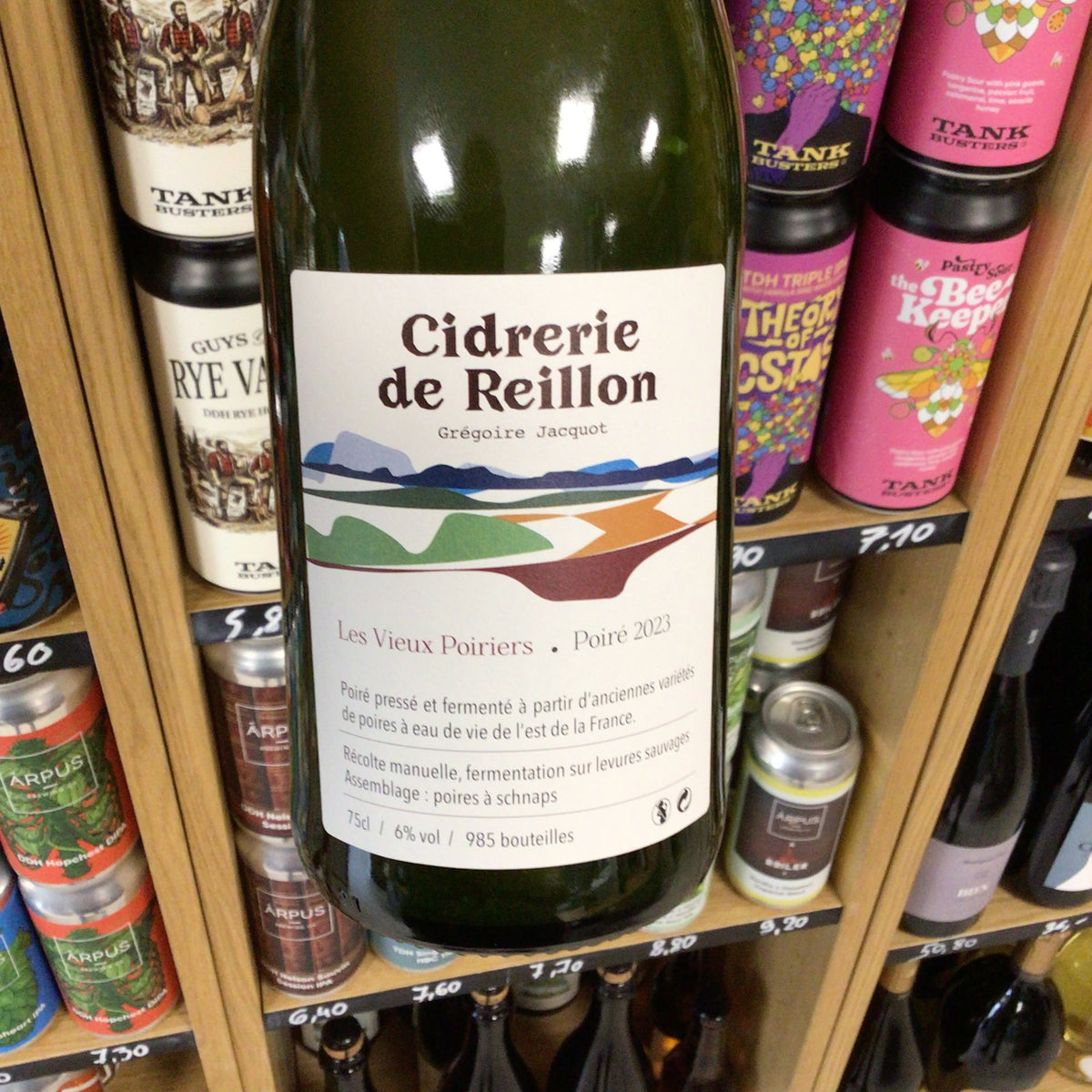 Poiré Les Vieux Poiriers 2023 - Cidrerie de Reillon