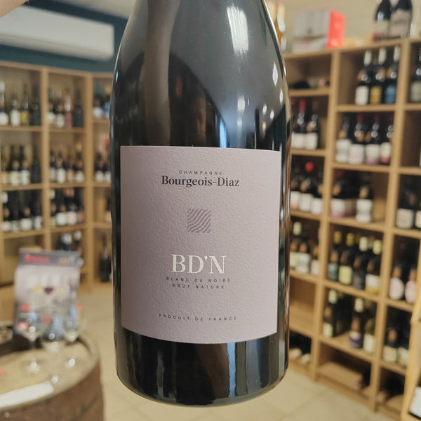 Bouteille de Champagne Bourgeois-Diaz BD'N, Champagne — biodynamie