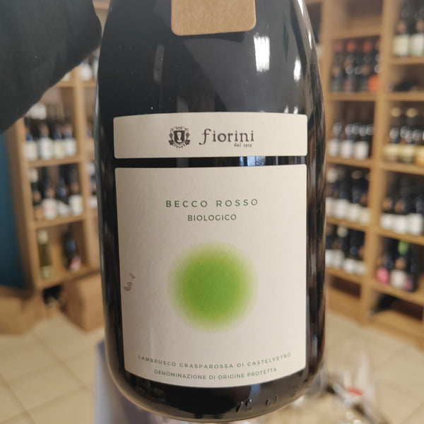 Bouteille de Becco Rosso 2020 – Fiorini, Lambrusco Grasparossa di Castelvetro