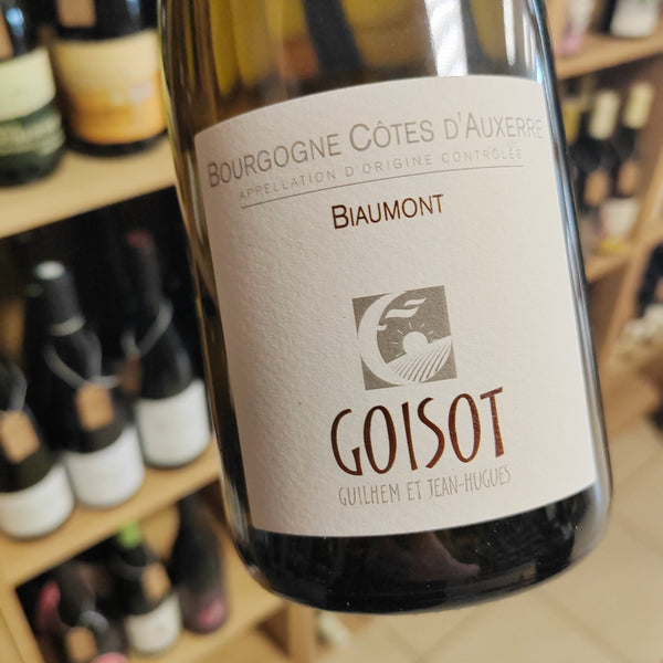 Bouteille de Bourgogne Côtes d'Auxerre 2020 – Biaumont, AOC Bourgogne Côtes d'Auxerre