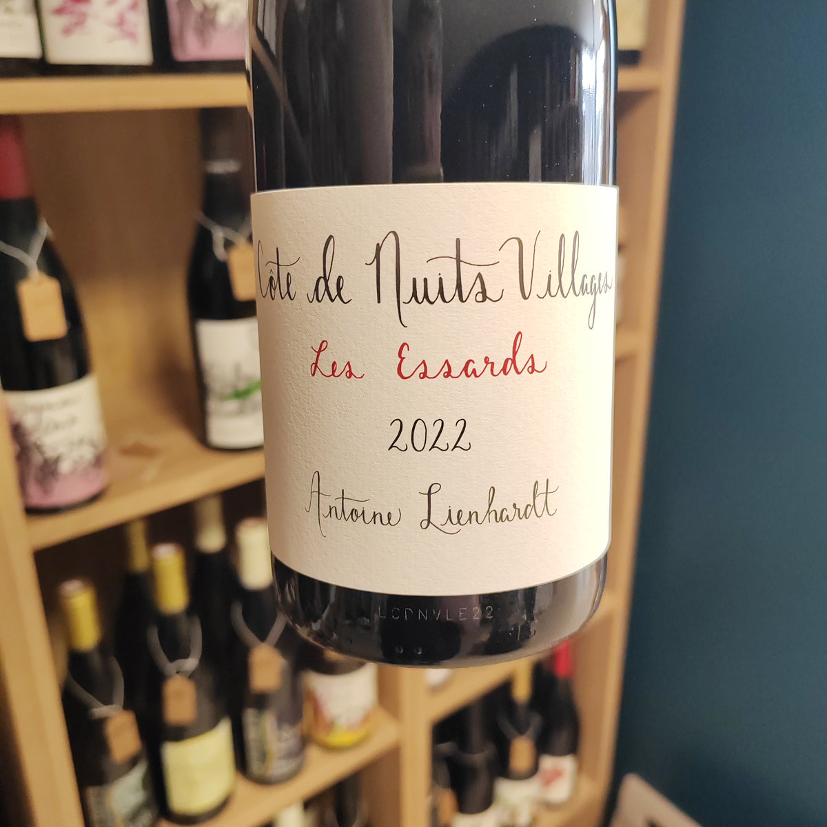 Bouteille Vin rouge COTE DE NUITS VILLAGES ROUGE LES ESSARDS 2022, AOC Bourgogne