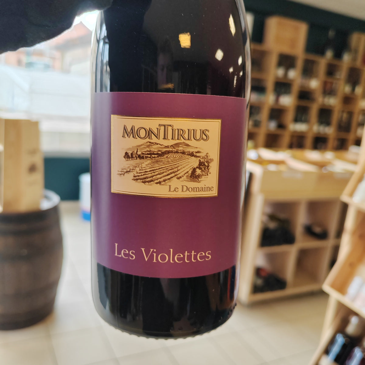 Bouteille Vin Les Violettes 2023, Côtes du Rhône — biodynamie
