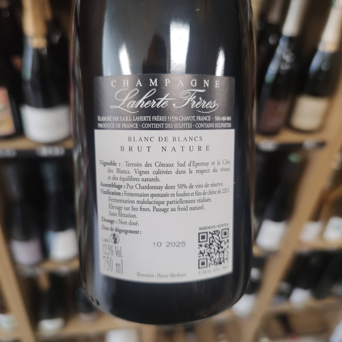 Champagne Blanc de Blancs Brut Nature - Laherte Frères