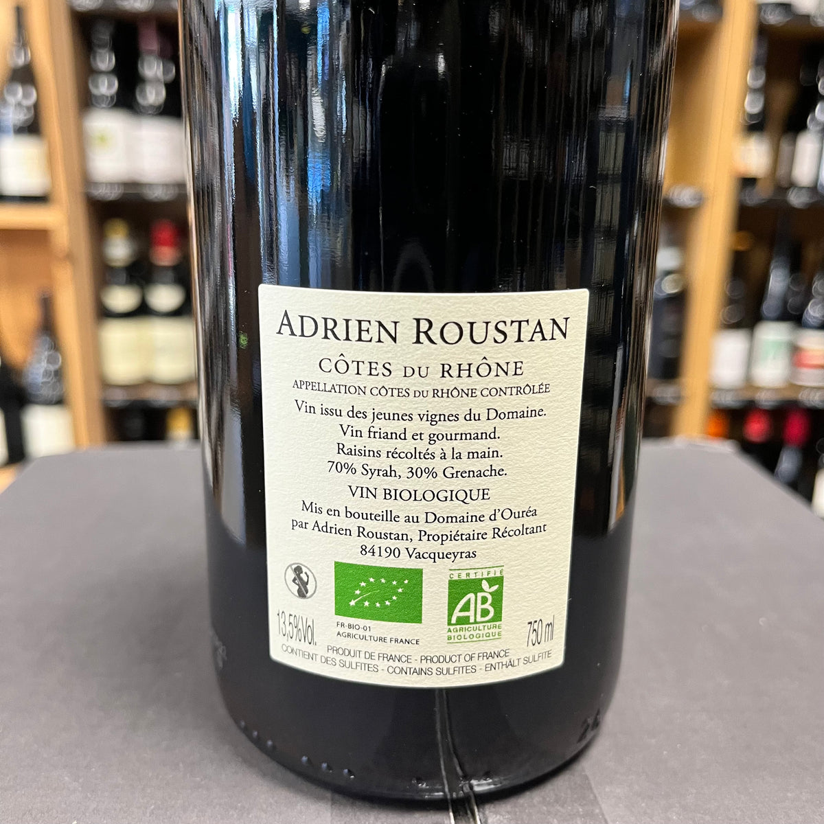 Bouteille de Côtes du Rhône 2022 – Domaine d'Ouréa, Vallée du Rhône Sud