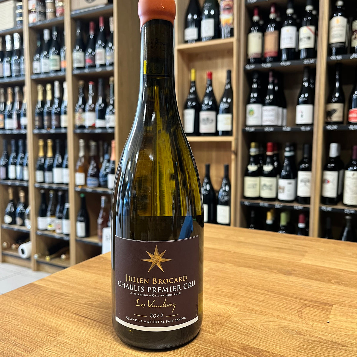 Bouteille Vin Chablis 1er Cru Vaudevey 2021, AOC Bourgogne — biodynamie
