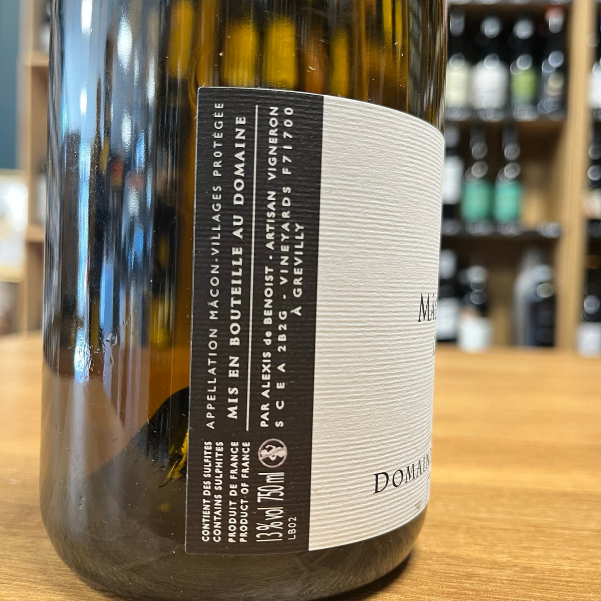 Bouteille Vin blanc La Demoiselle 2020, AOC Bourgogne