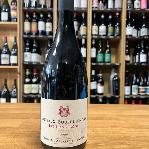 Bouteille Vin rouge Les longerons 2022, AOC Bourgogne
