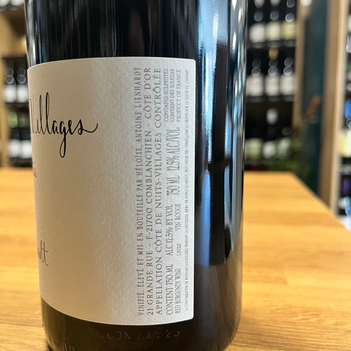 Bouteille Vin Côte de Nuits-Villages Aux Vignottes 2023, AOC Bourgogne