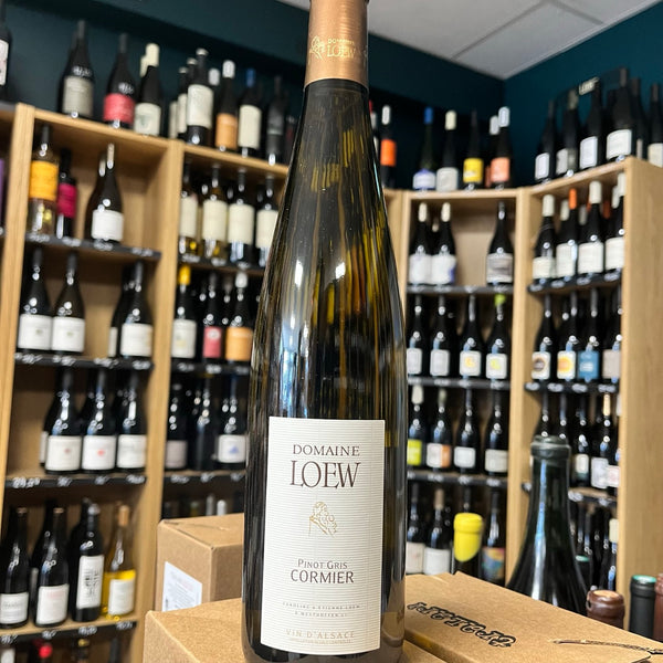 Bouteille de Pinot Gris Cormier 2023 – Domaine Loew, Alsace
