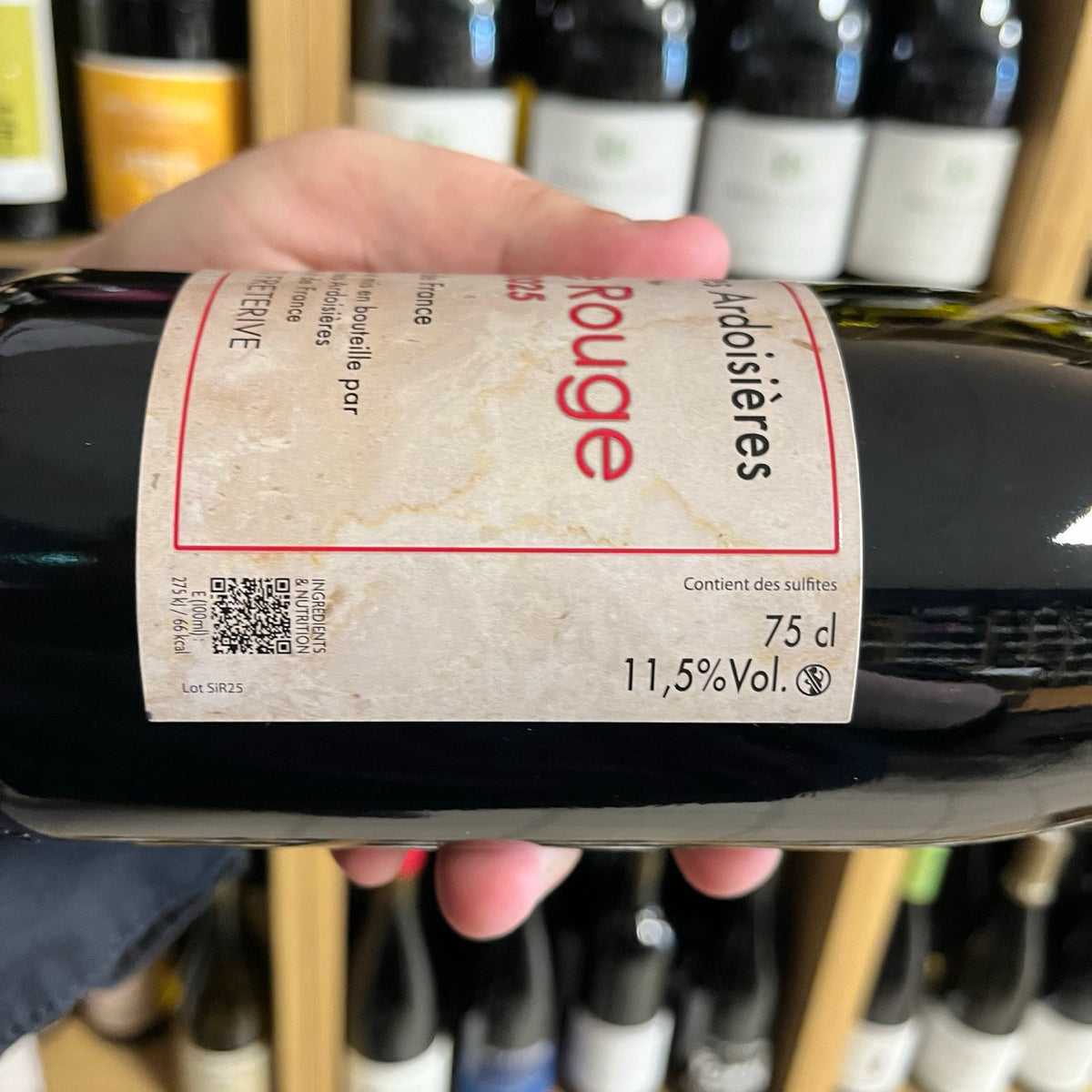 Bouteille Vin rouge Silice Rouge 2024, Savoie — biodynamie