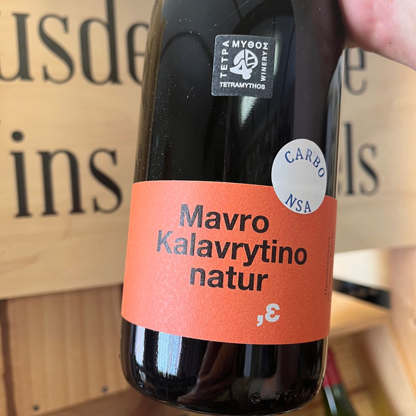 Bouteille de Mavro Kalavrytino 2022 – Tetramythos, Péloponnèse