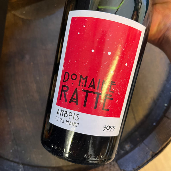 Bouteille d'Arbois Clos Maire 2022 – Domaine Ratte, Arbois