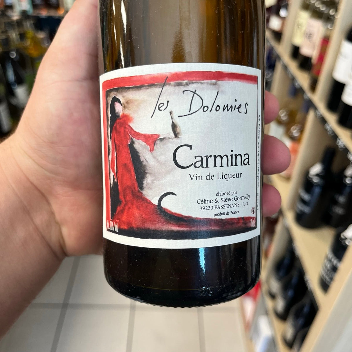 Vin blanc Macvin Carmina - Les Dolomies, Jura