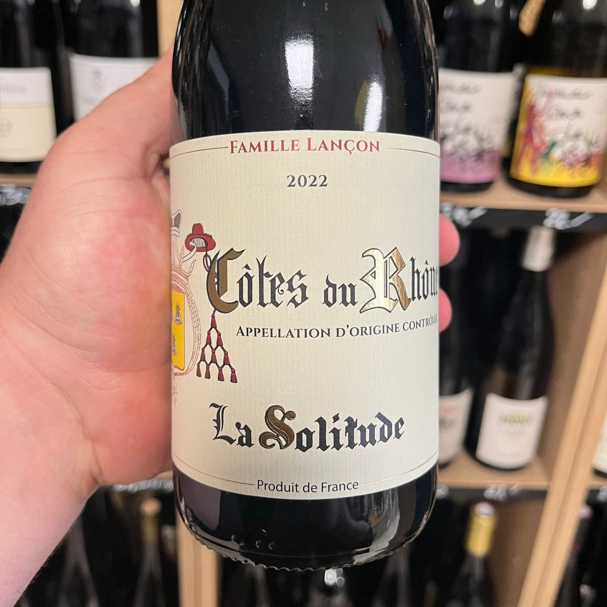 Vin rouge CDR Rouge 2022 - La Solitude, Côtes du Rhône