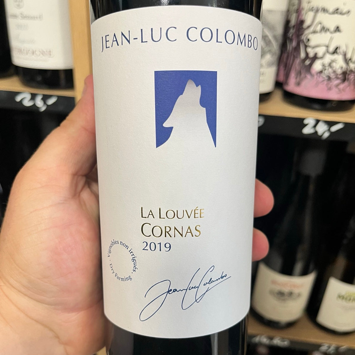 Vin rouge Cornas La Louvée bio 2019 - Jean-Luc Colombo