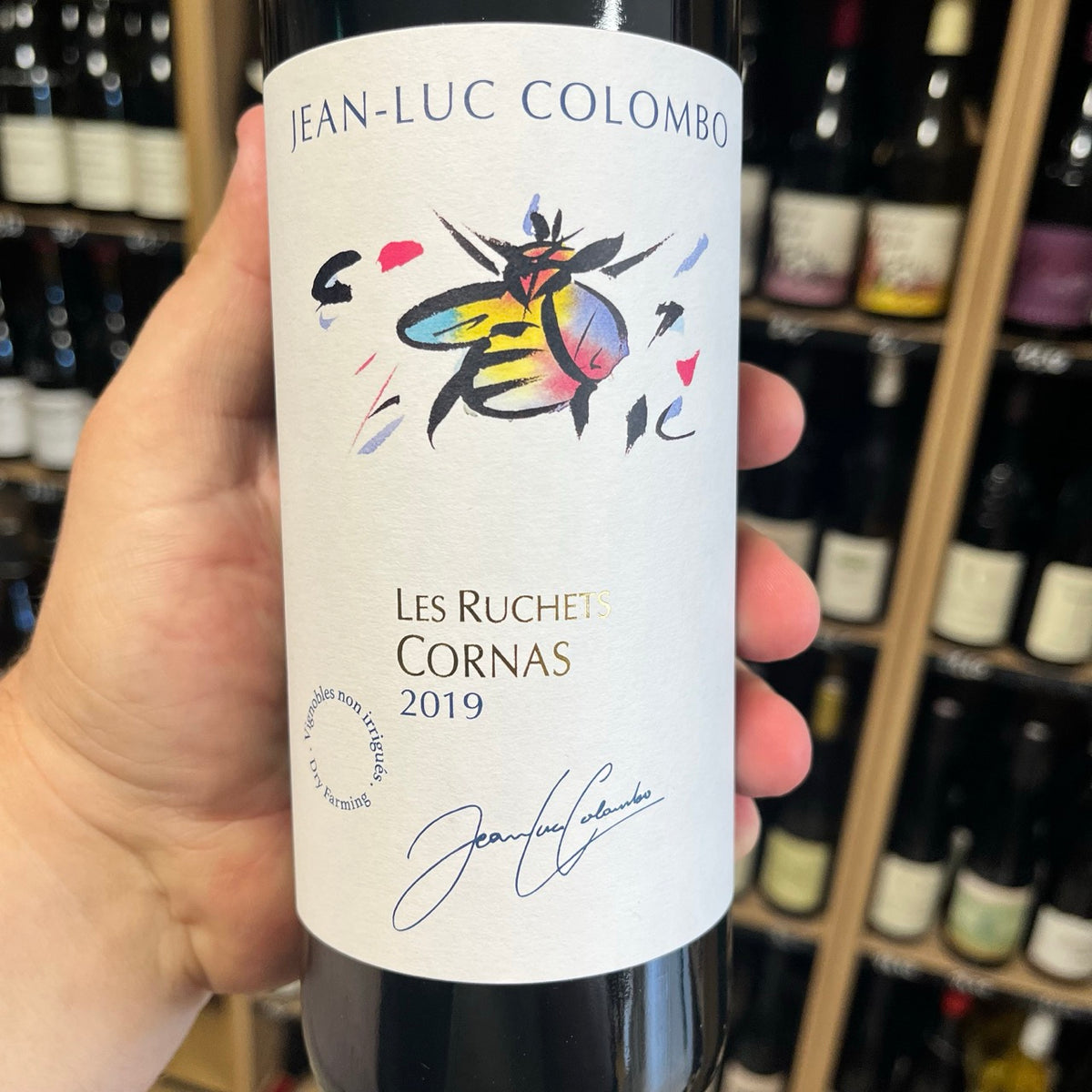Vin rouge Cornas Les Ruchets bio 2019 - Jean-Luc Colombo