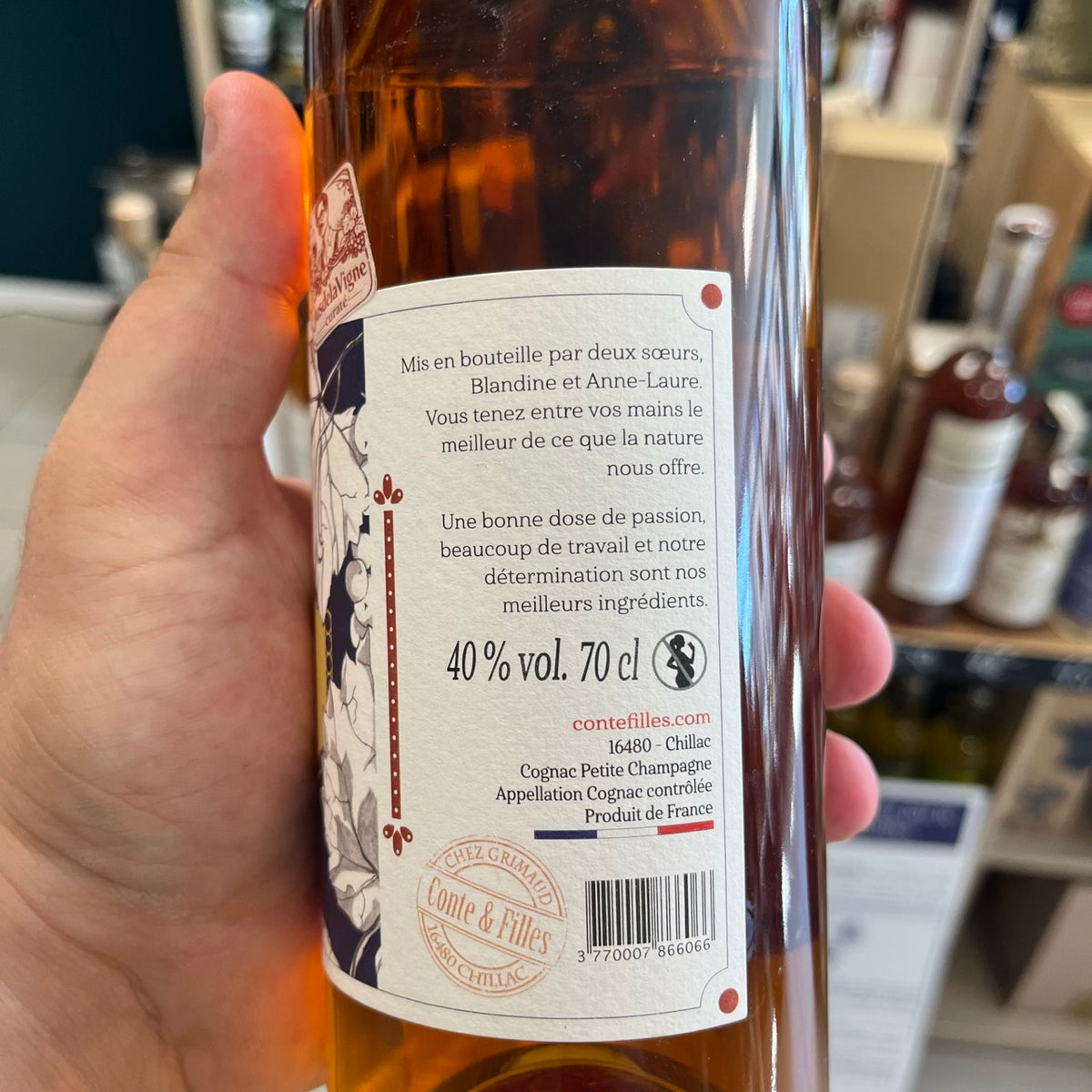 Conte et Filles 10 ans — Cognac Petite Champagne