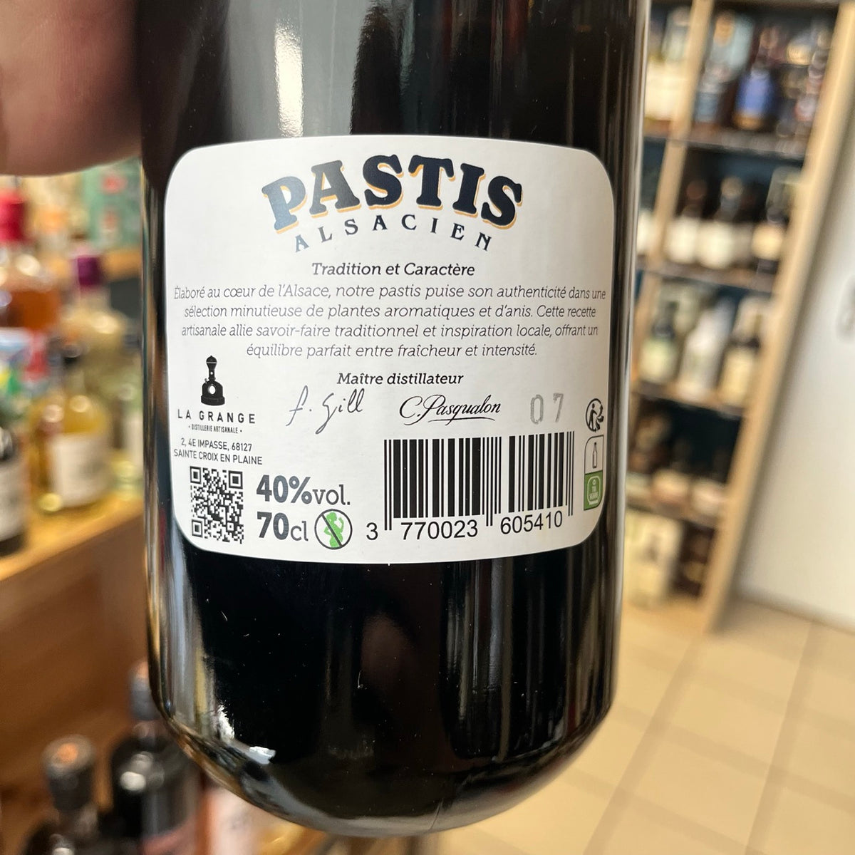 Distillerie La Grange — Pastis Alsacien