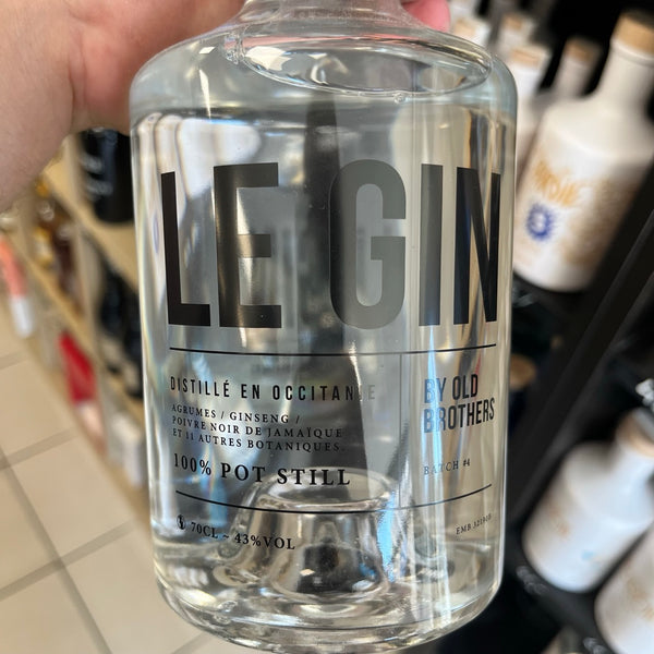 Old Brothers Le Gin — Gin français (pot still)