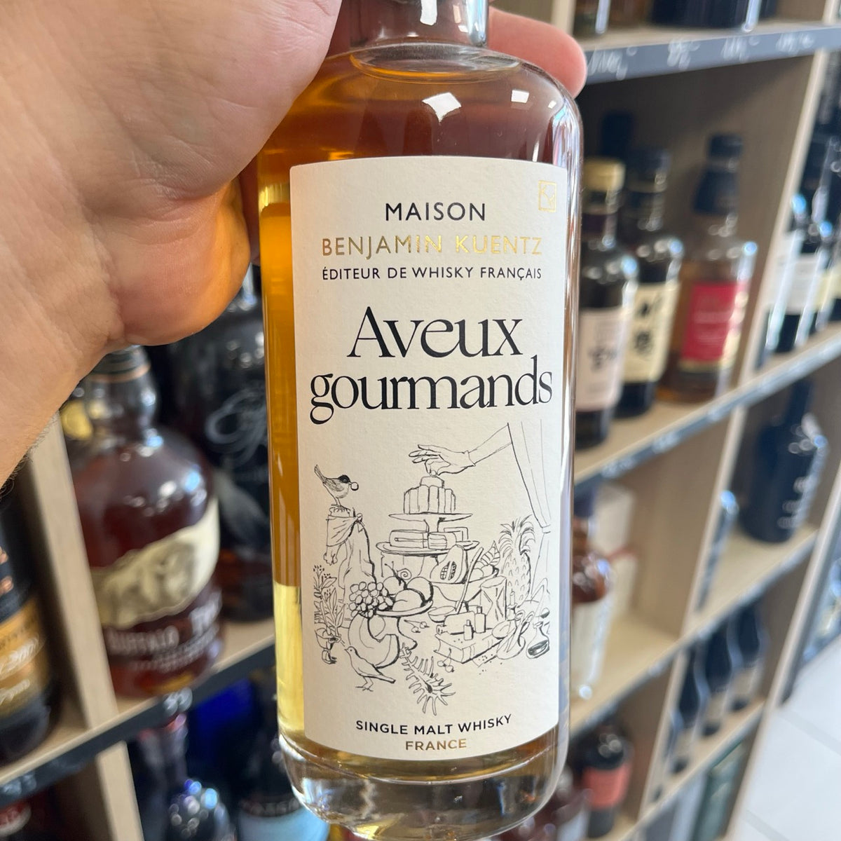 Benjamin Kuentz « Aveux Gourmands » — Single Malt Whisky Français
