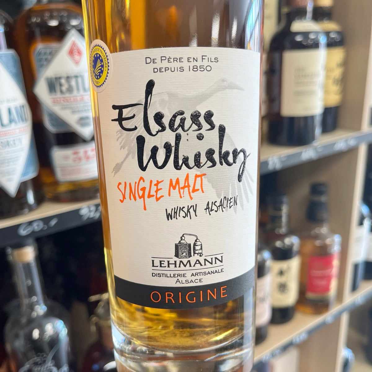 Lehmann « Origine » 7 ans — Single Malt Whisky d'Alsace