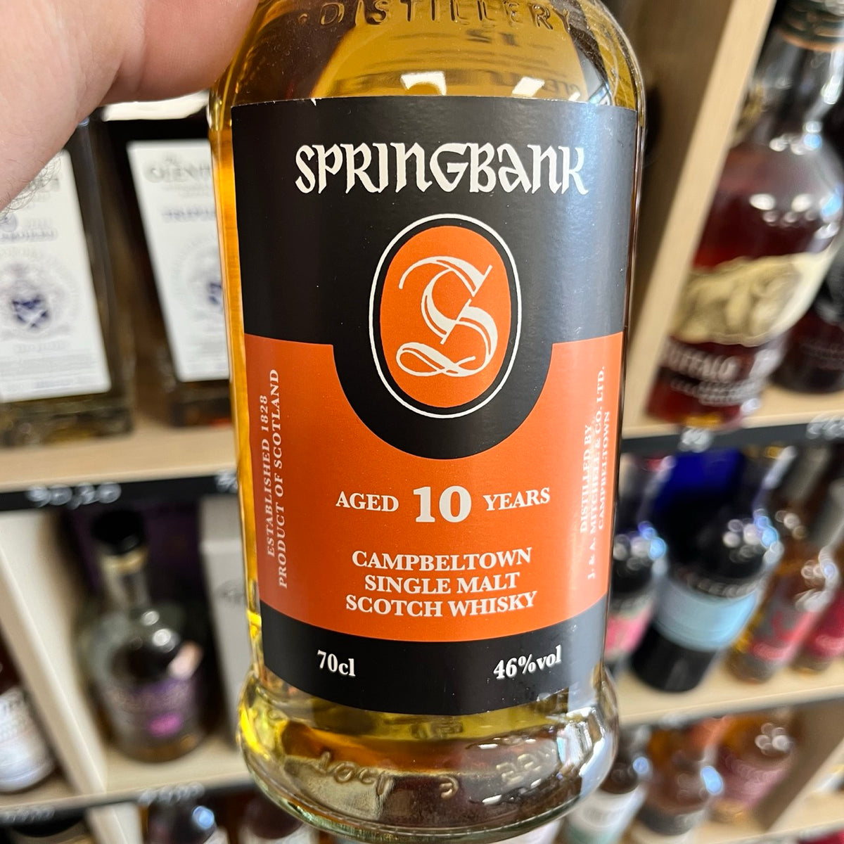 Springbank 10 ans — Campbeltown Single Malt Scotch Whisky