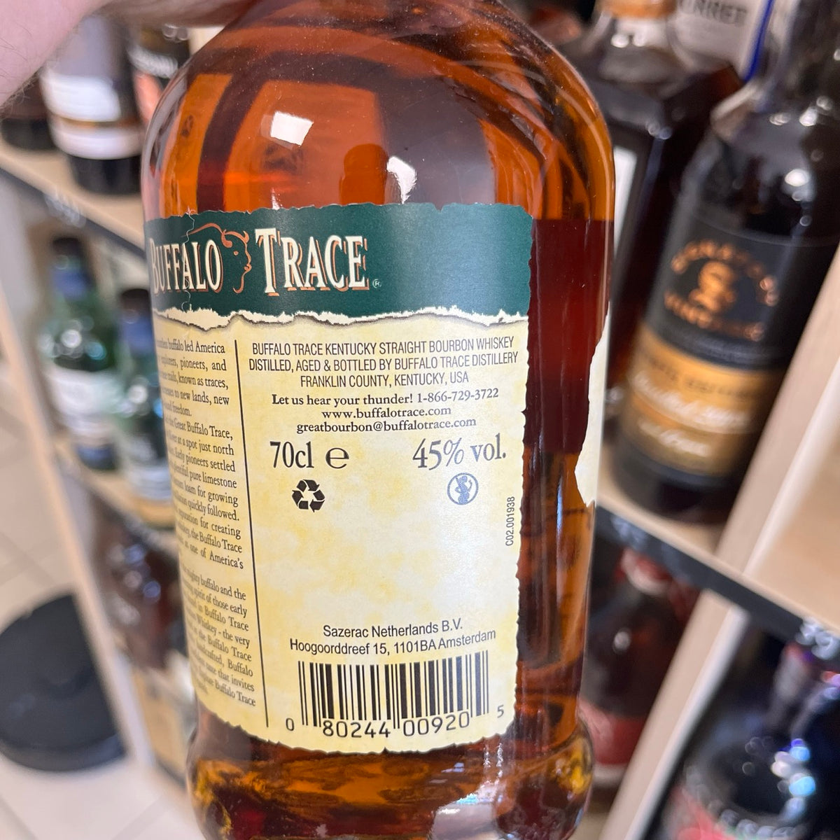 Buffalo Trace — Kentucky Straight Bourbon Whiskey