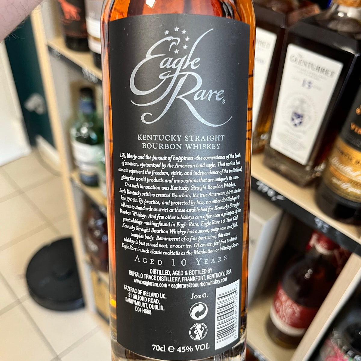 Eagle Rare 10 ans — Kentucky Straight Bourbon Whiskey