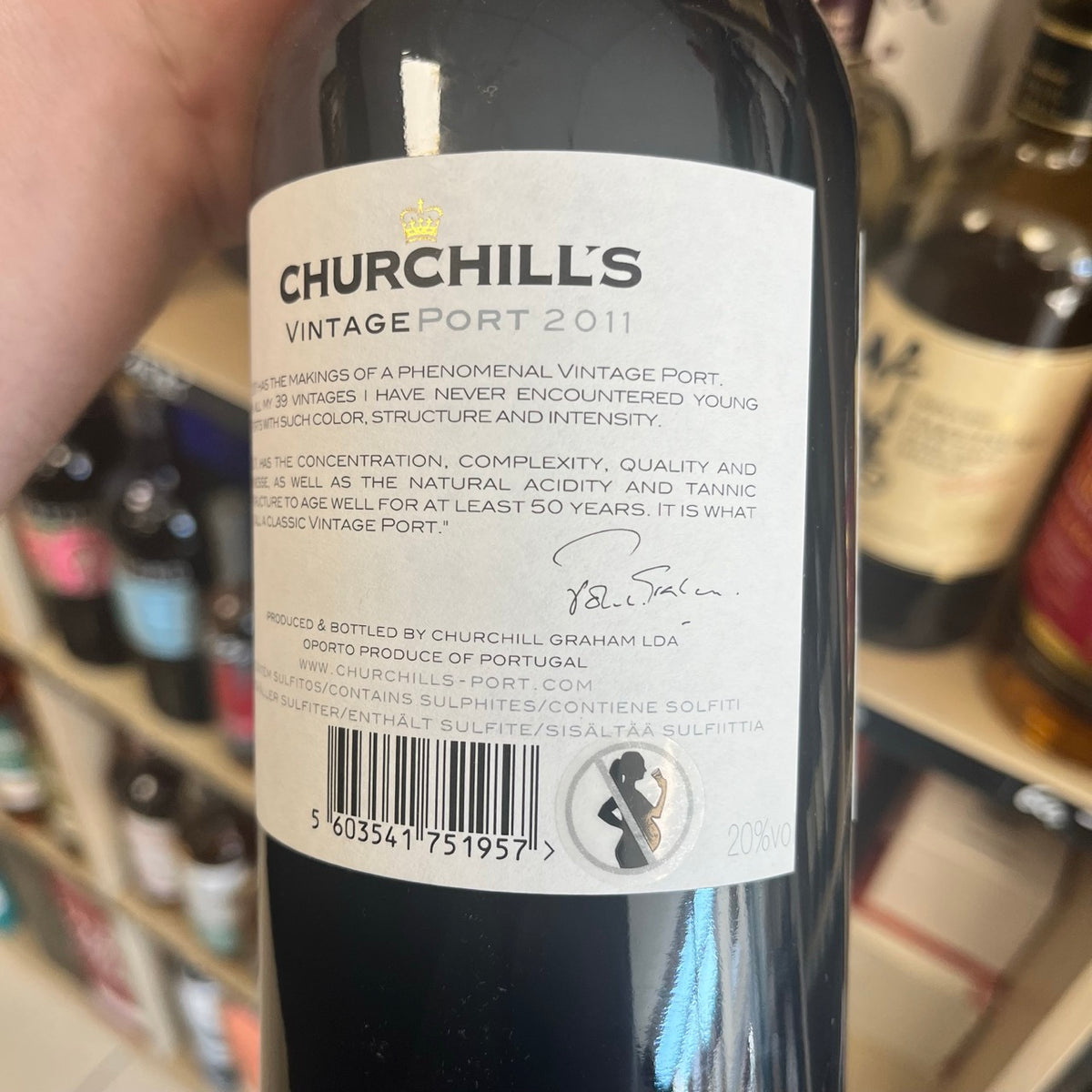 Churchill's Vintage 2011 — Porto Vintage
