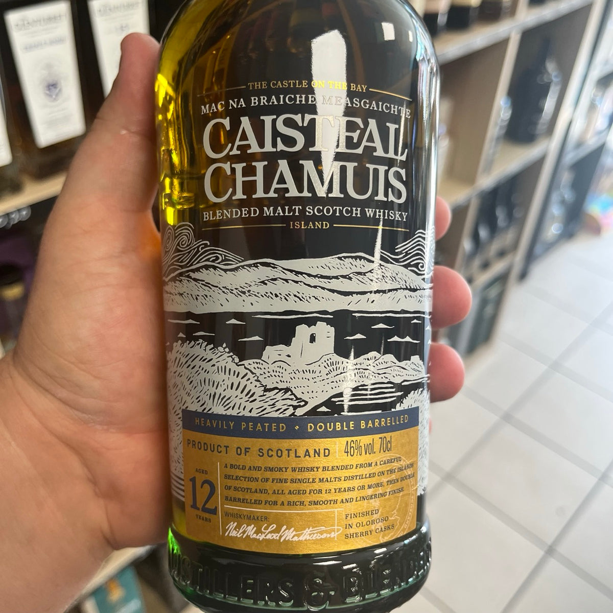 Caisteal Chamuis 12 ans — Blended Malt Scotch Whisky