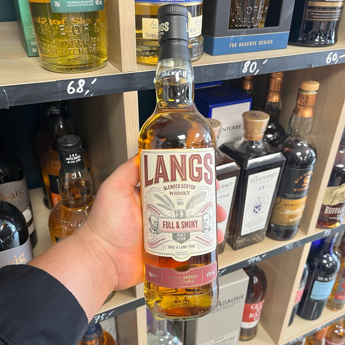 Langs Full & Smoky — Blended Scotch Whisky