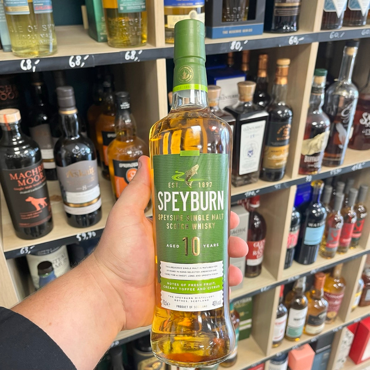 Speyburn 10 ans — Speyside Single Malt Scotch Whisky