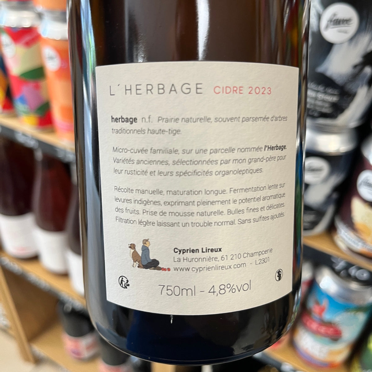 Cidre L'Herbage 2023 - Cyprien Lireux