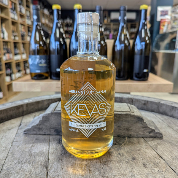 Kevas - Rhum arrangé Gingembre Citron Vert — Rhum arrangé — Cave Jus de la Vigne, Alsace