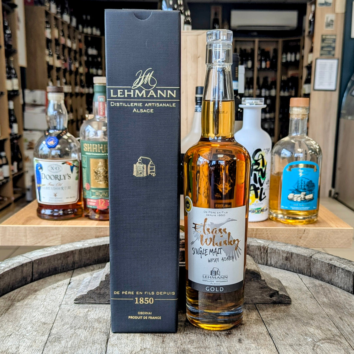Lehmann Gold 6 ans, single malt d'Alsace