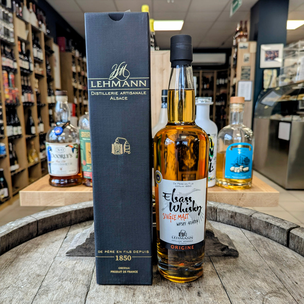 Lehmann Origine 7 ans, single malt d'Alsace