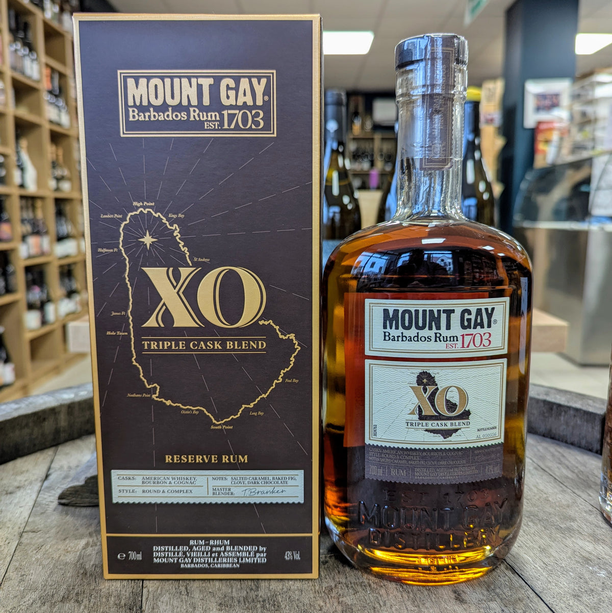 Whisky Mount Gay 15ans, Kentucky