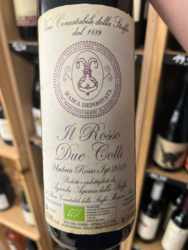 Bouteille Vin rouge Conestabile della Staffa 2019, Italie