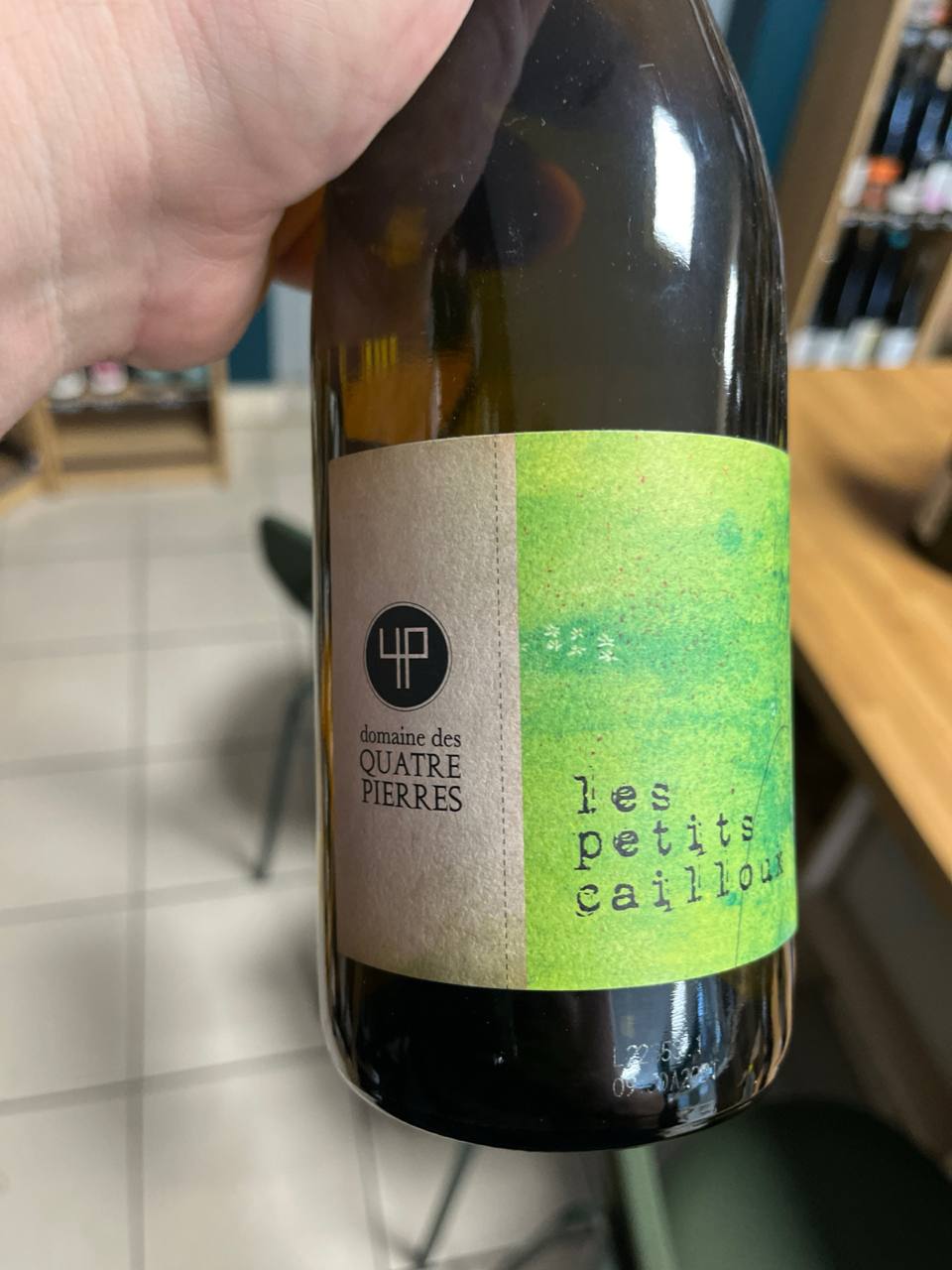 Bouteille Vin blanc Domaine des Quatre Pierres 2020, Languedoc