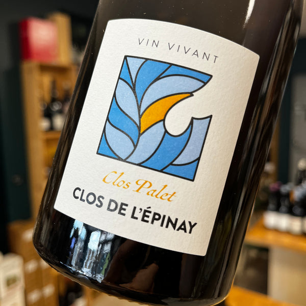 Bouteille de Clos Palet 2023, Vouvray blanc sec du Clos de l'Épinay