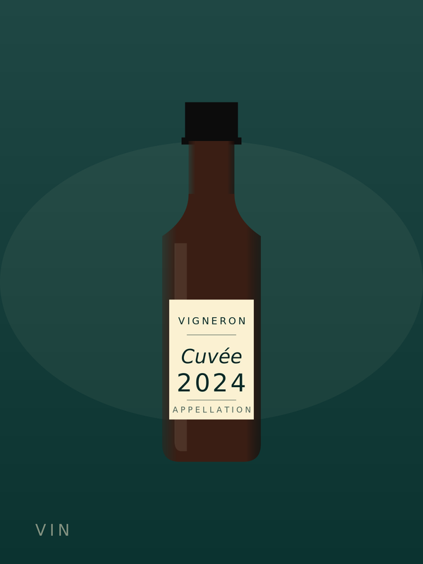 Bouteille Vin rosé Bois des Fées 2025, Provence — agriculture biologique