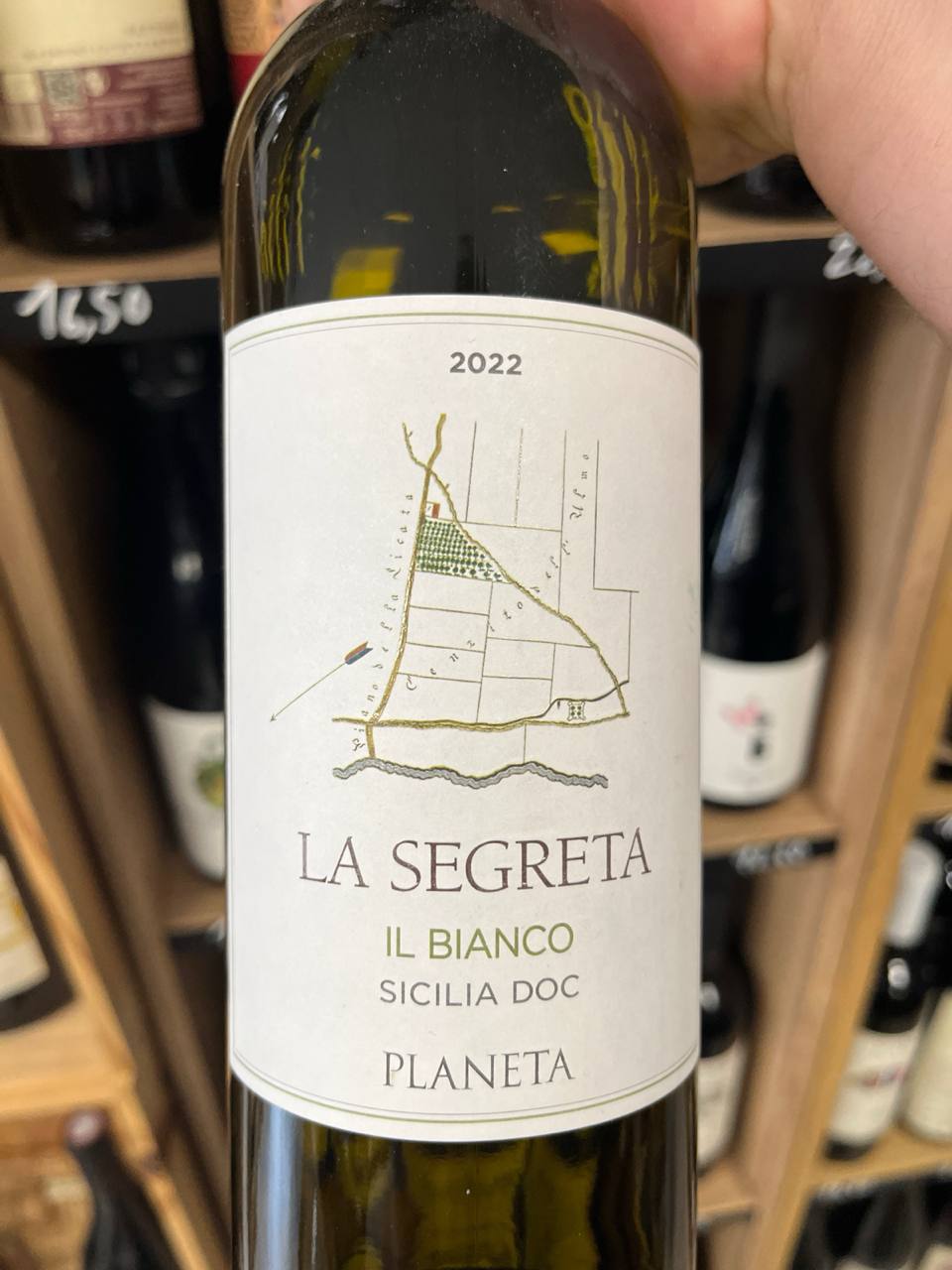 Bouteille Vin blanc Planeta 2022, Italie