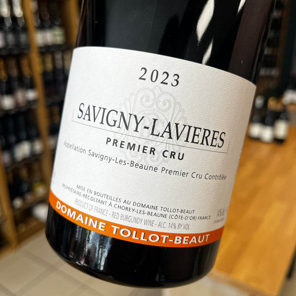 Bouteille de Savigny-lès-Beaune 1er Cru Lavières rouge 2023, Domaine Tollot-Beaut