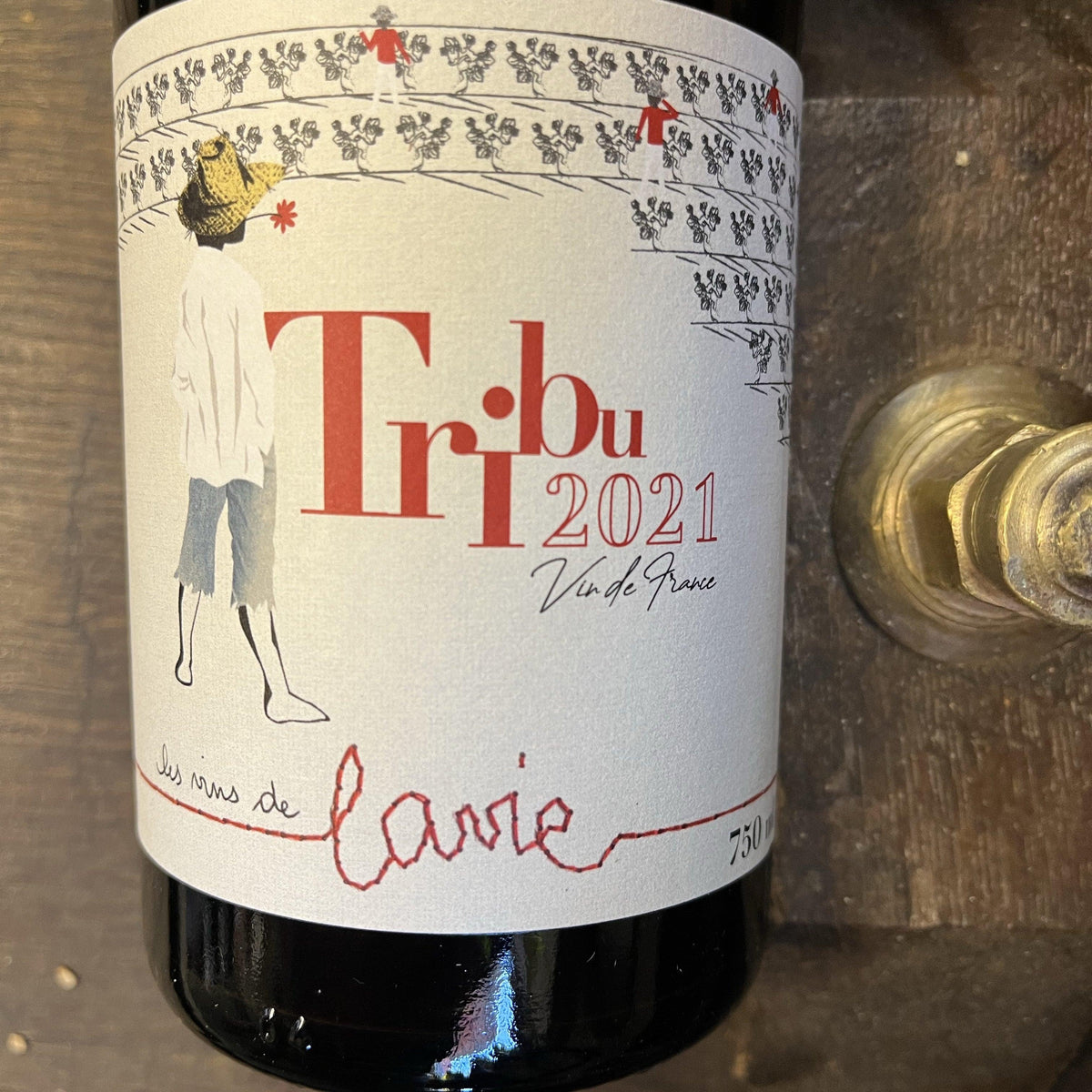Bouteille Vin Tribu 2021, AOC Bourgogne — agriculture biologique