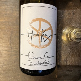 Bouteille de Riesling Grand Cru Bruderthal 2021 – Henri Kaes, Alsace Grand Cru