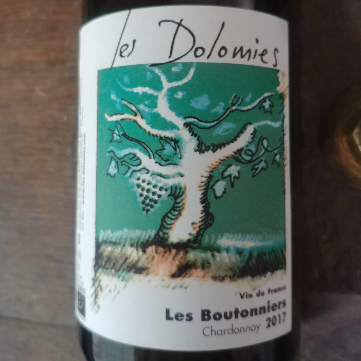 Bouteille Vin blanc Les Boutonniers 2022 2022, Meursault — biodynamie