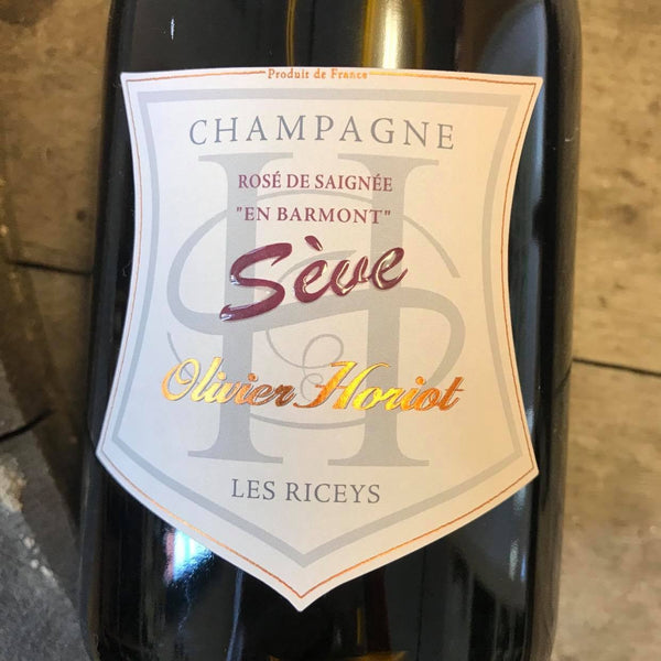 Bouteille de Vin Blanc Rosé Sève 2013, Champagne